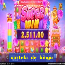 cartela de bingo ate 50 para imprimir